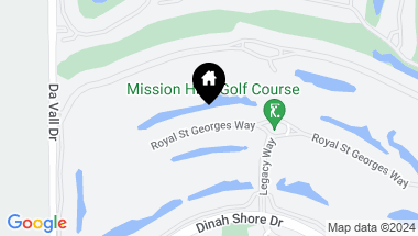 Map of 84 Royal St Georges Way, Rancho Mirage CA, 92270