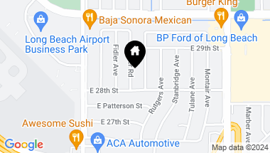 Map of 2830 Heather Road, Long Beach CA, 90815