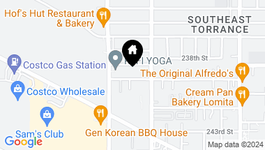 Map of 2435 W 239th Street, Torrance CA, 90501