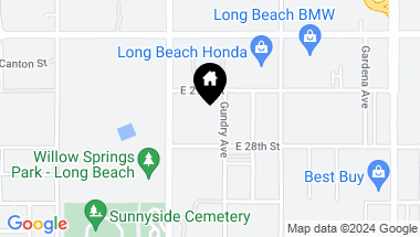 Map of 2871 Gundry Avenue 16, Signal Hill CA, 90755