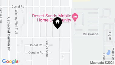Map of 32929 Rancho Vista Drive, Cathedral City CA, 92234