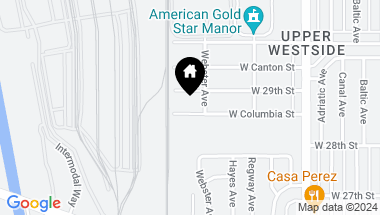 Map of 2123 W Columbia Street, Long Beach CA, 90810