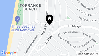 Map of 401 Camino De Las Colinas, Redondo Beach CA, 90277