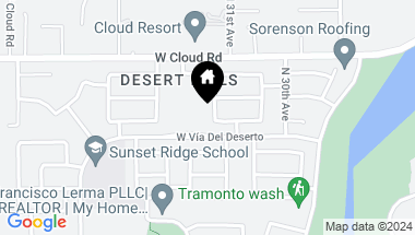 Map of 35906 N 31ST Avenue, Phoenix AZ, 85086