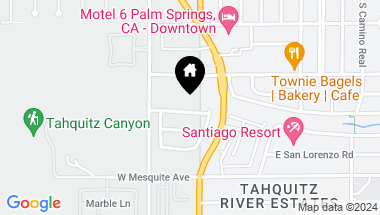 Map of 140 Obsidian Loop N, Palm Springs CA, 92264