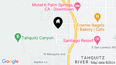 Map of 200 Obsidian Loop N, Palm Springs CA, 92264