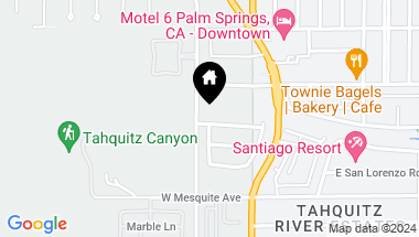 Map of 210 Obsidian Loop N, Palm Springs CA, 92264