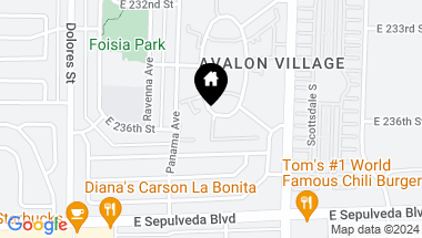 Map of 23417 Maribel Avenue 122, Carson CA, 90745