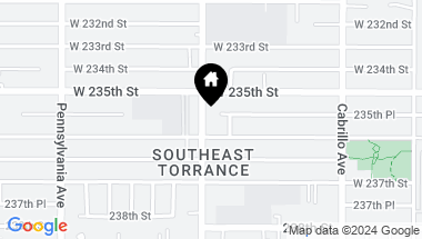 Map of 23524 B Arlington Avenue B, Torrance CA, 90501