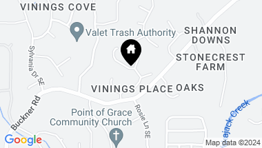 Map of 5716 Vinings Place Drive SE, Mableton GA, 30126