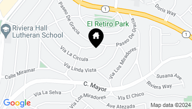 Map of 228 Via La Circula, Redondo Beach CA, 90277