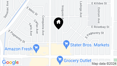 Map of 3096 Hackett Avenue, Long Beach CA, 90808