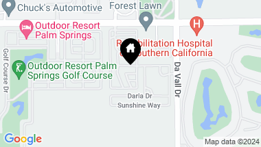 Map of 69801 Ramon Road 158, Cathedral City CA, 92234