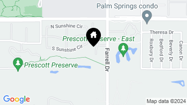 Map of 505 S Farrell Drive M73, Palm Springs CA, 92264
