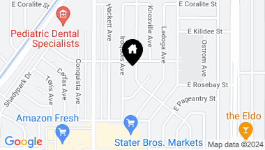Map of 3175 Josie Avenue, Long Beach CA, 90808