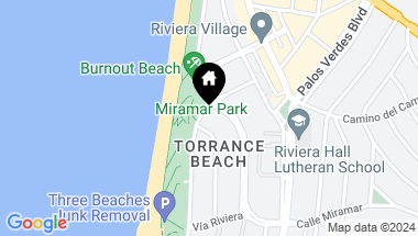 Map of 201 Calle Miramar 12, Redondo Beach CA, 90277