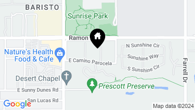 Map of 1855 E Ramon Road 17, Palm Springs CA, 92264