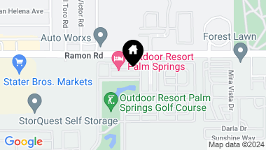 Map of 69411 Ramon Road, Cathedral City CA, 92234