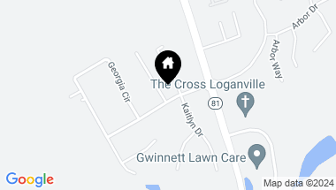 Map of 904 Southfork Drive, Loganville GA, 30052