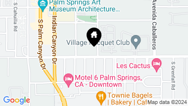 Map of 467 S Calle El Segundo D23, Palm Springs CA, 92262