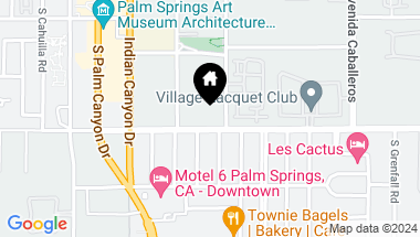 Map of 471 S Calle El Segundo C22, Palm Springs CA, 92262