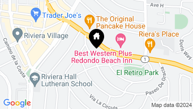 Map of 138 Paseo De Gracia, Redondo Beach CA, 90277