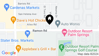 Map of 69450 Ramon Road, Cathedral City CA, 92234
