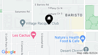 Map of 1050 E Ramon Road 115, Palm Springs CA, 92264