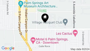 Map of 467 S Calle El Segundo D5, Palm Springs CA, 92262