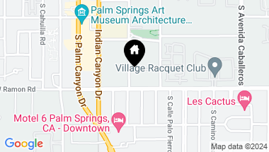 Map of 467 S Calle El Segundo D22, Palm Springs CA, 92262