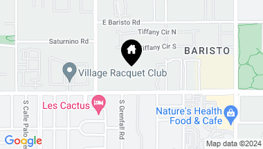 Map of 1050 E Ramon Road 8, Palm Springs CA, 92264
