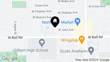 Map of 935 S Trident Street, Anaheim CA, 92804