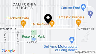 Map of 3409 Walnut Avenue, Long Beach CA, 90807