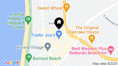 Map of 229 Avenue I, Redondo Beach CA, 90277