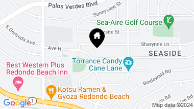 Map of 5427 Reese Rd, Torrance CA, 90505