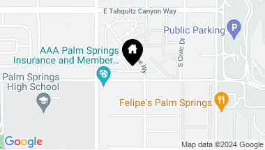 Map of 2715 Mystic Mountain, Palm Springs CA, 92262