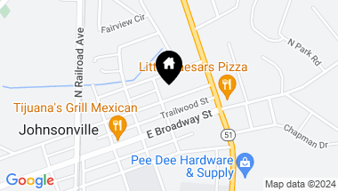 Map of 239 E Pine Ave., Johnsonville SC, 29555