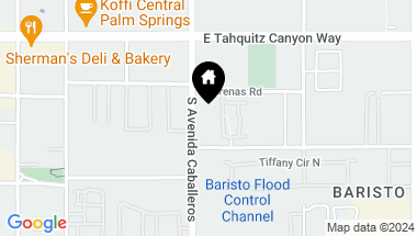 Map of 280 S Avenida Caballeros 224, Palm Springs CA, 92262