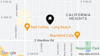 Map of 3515 California Avenue, Long Beach CA, 90807