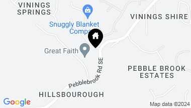 Map of 809 Pebblebrook Road SE, Mableton GA, 30126