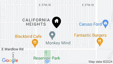 Map of 3535 Falcon Avenue, Long Beach CA, 90807