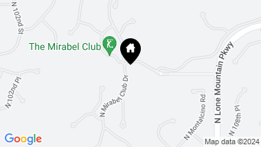 Map of 37031 N MIRABEL CLUB Drive, Scottsdale AZ, 85262