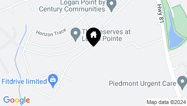 Map of 121 Logan Pass Drive, Loganville GA, 30052