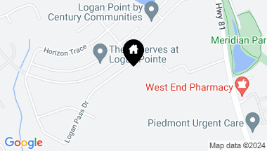 Map of 128 Logan Pass Drive, Loganville GA, 30052