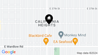 Map of 3574 Orange Avenue, Long Beach CA, 90807