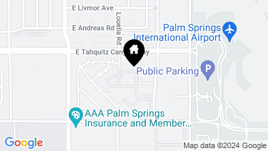 Map of 353 S Calle Jasmin, Palm Springs CA, 92262