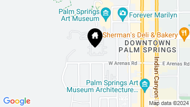 Map of 426 Villaggio, Palm Springs CA, 92262