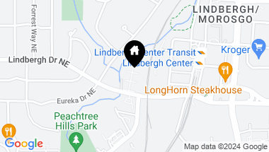 Map of 430 Lindbergh Drive NE Unit K4, Atlanta GA, 30305
