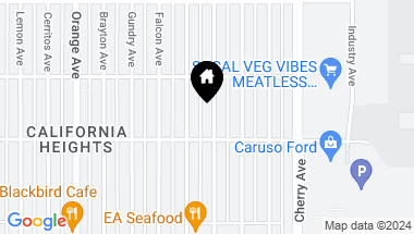 Map of 3621 Gaviota Avenue, Long Beach CA, 90807