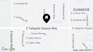 Map of 2244 E Tahquitz Canyon Way 11, Palm Springs CA, 92262
